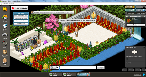 DDoS protection for a Habbo retro Figure 9